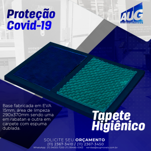 TAPETE HIGIÊNICO COVID-19