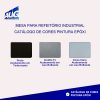 MESA PARA REFEITÓRIO 8 LUGARES - BANCOS FIXOS - ESTRUTURA BARRA W - Image 3