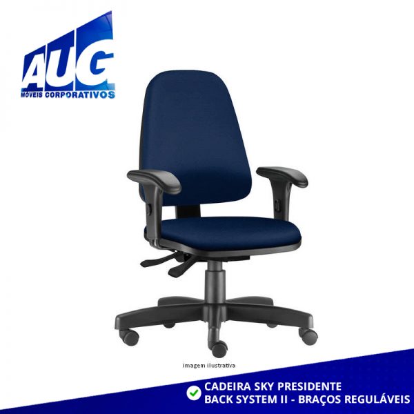 CADEIRA SKY PRESIDENTE ERGONÔMICA