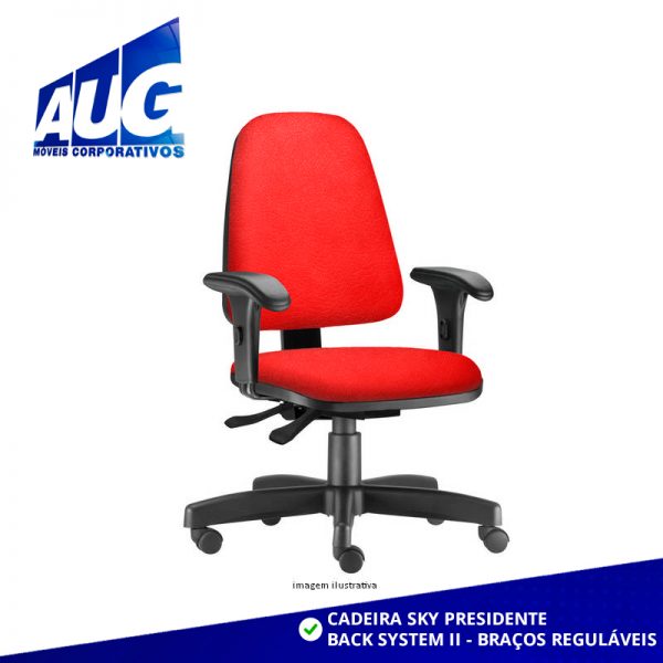 CADEIRA SKY PRESIDENTE ERGONÔMICA - Image 8