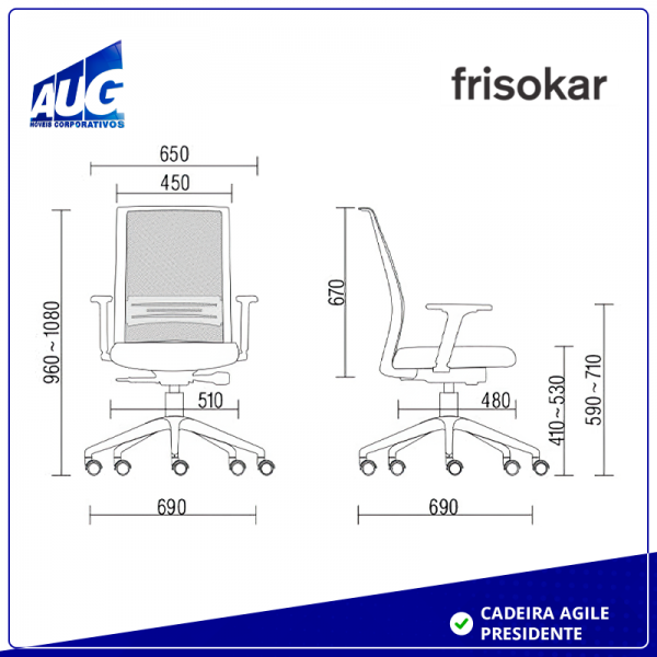 Kit Home Office Standart Mesa e Cadeira - Image 3