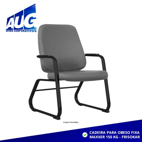CADEIRA PARA OBESO FIXA - MAXXER 150 KG - FRISOKAR - Image 2