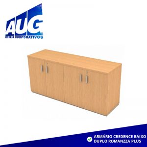 ARMÁRIO CREDENCE BAIXO DUPLO ROMANZZA PLUS
