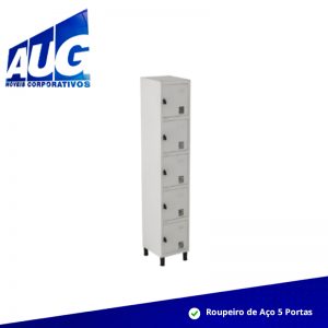 Roupeiro de Aço 5 Portas