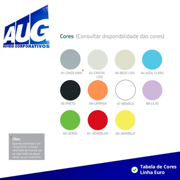 Roupeiro de Aço 6 Portas Grandes Coloridas – Cadeado – CH 26 - Image 2